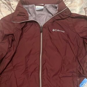 Columbia rain coat size Medium